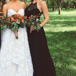 hayley paige occasion black dress